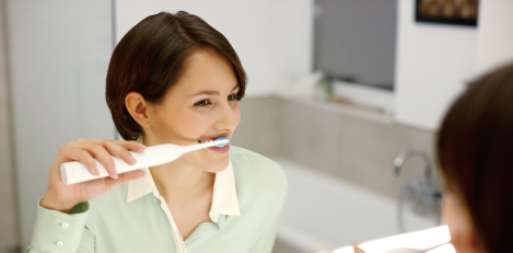 徹底ブラッシング - 電動歯ブラシ 使い方