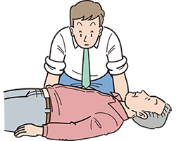 心肺蘇生とAED 呼吸の確認
